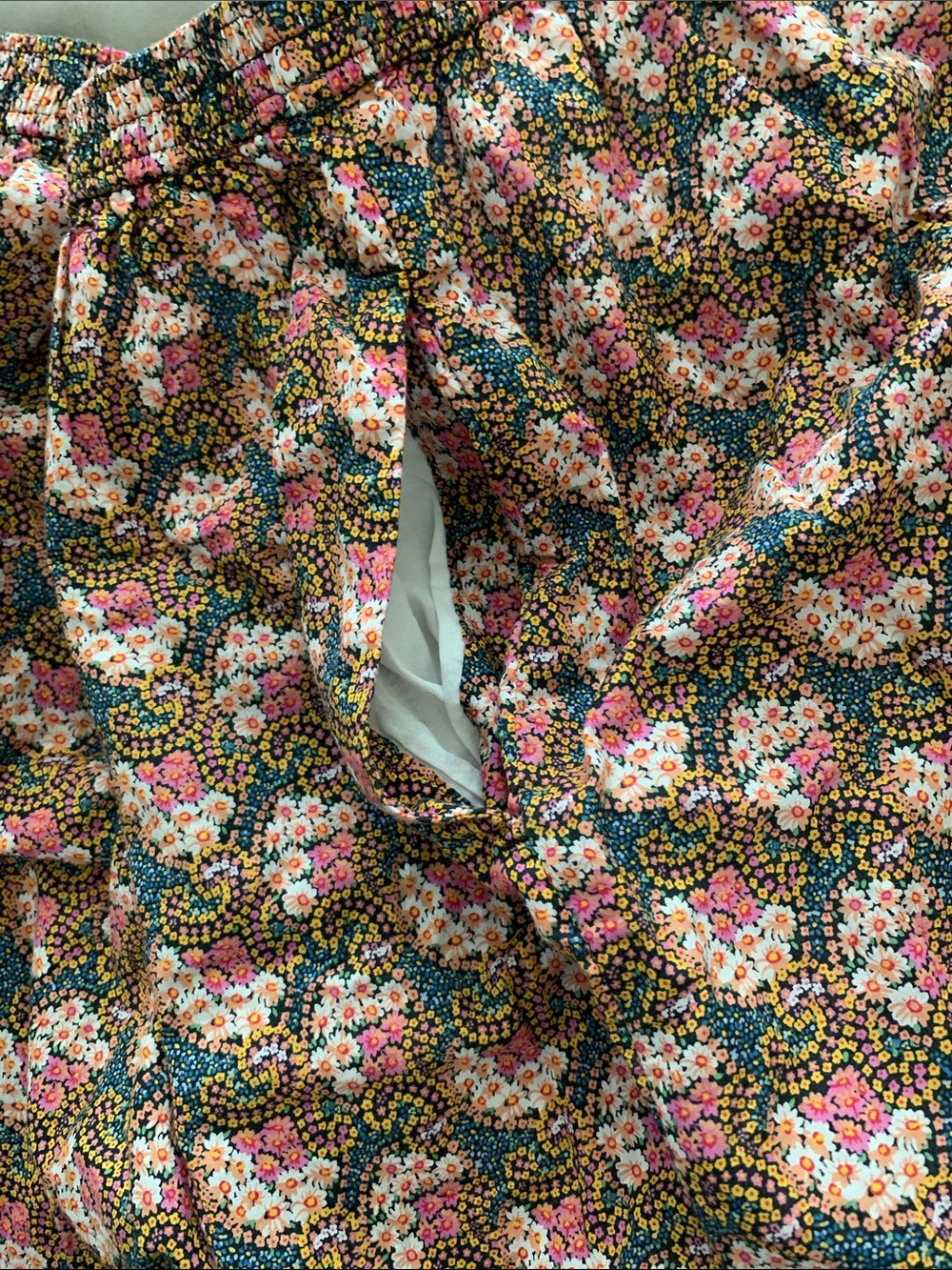 J. Crew Pink and Teal Floral Maxi Skirt - Picture 6 of 6